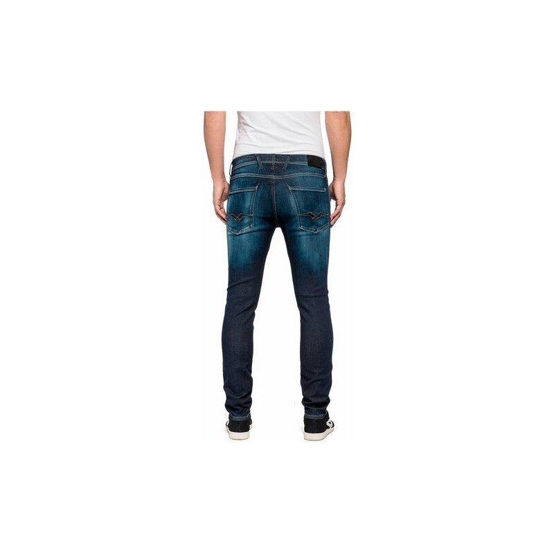 Slim-fit-Jeans Anbass Hyperflex REPLAY blau 30,31,32,34