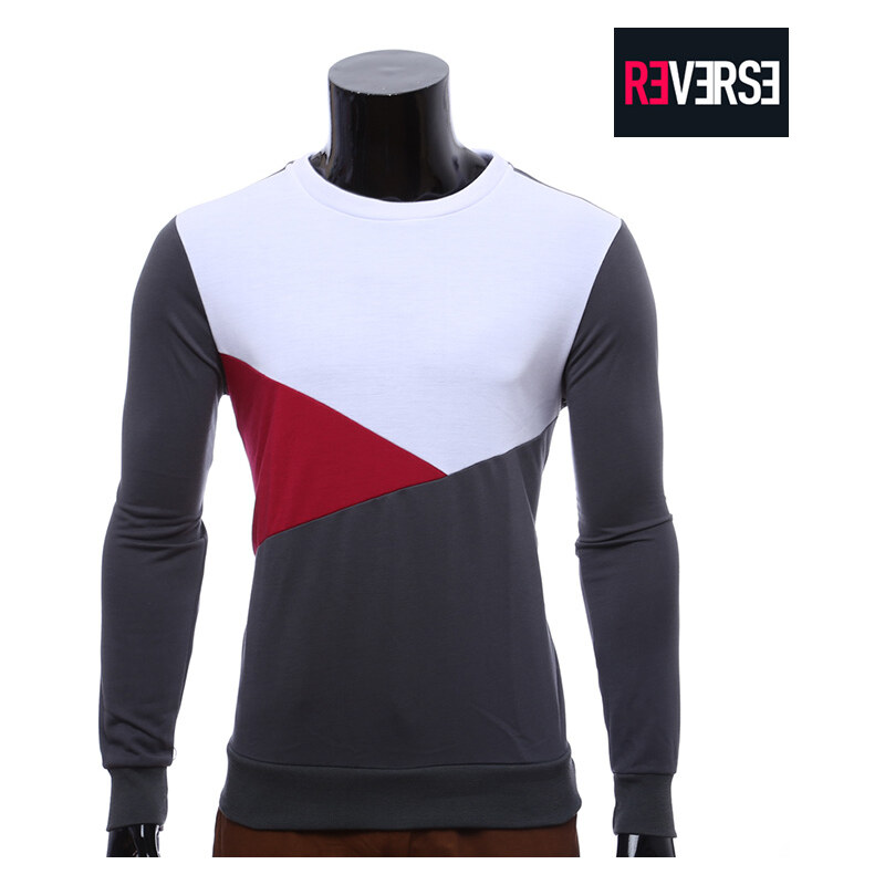 Re-Verse Sweatshirt im Farbblock-Design - XXL