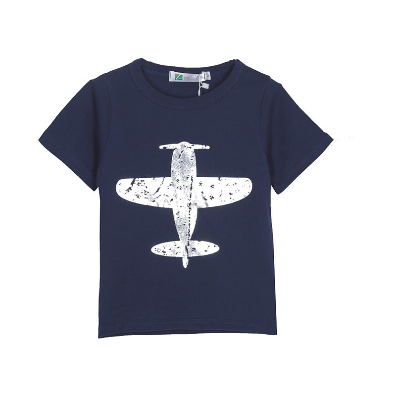 Lesara Kinder-T-Shirt mit Flugzeug-Motiv - 92