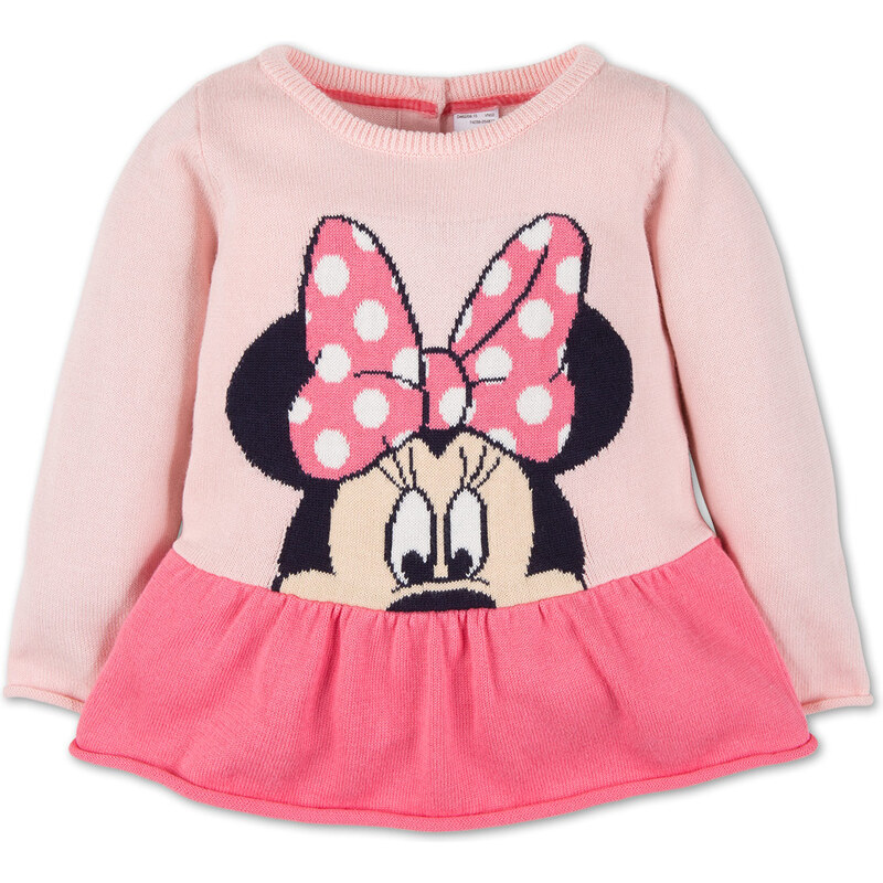 C&A Baby Minnie Mouse Baby-Pullover in Rosa