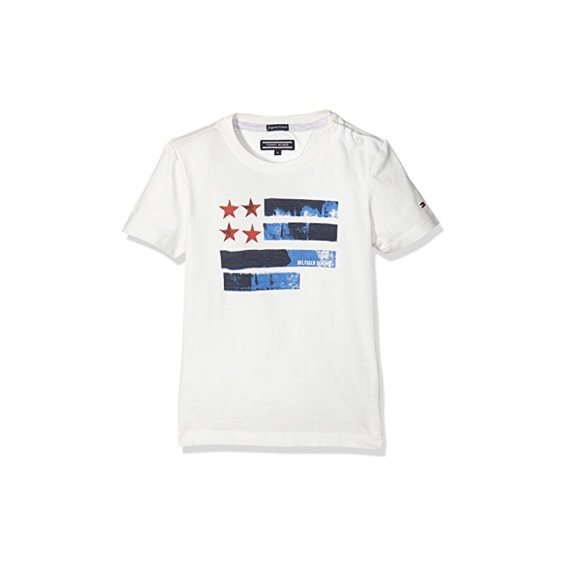 Tommy Hilfiger Jungen T-Shirt Iconic Print Cn Tee S/s