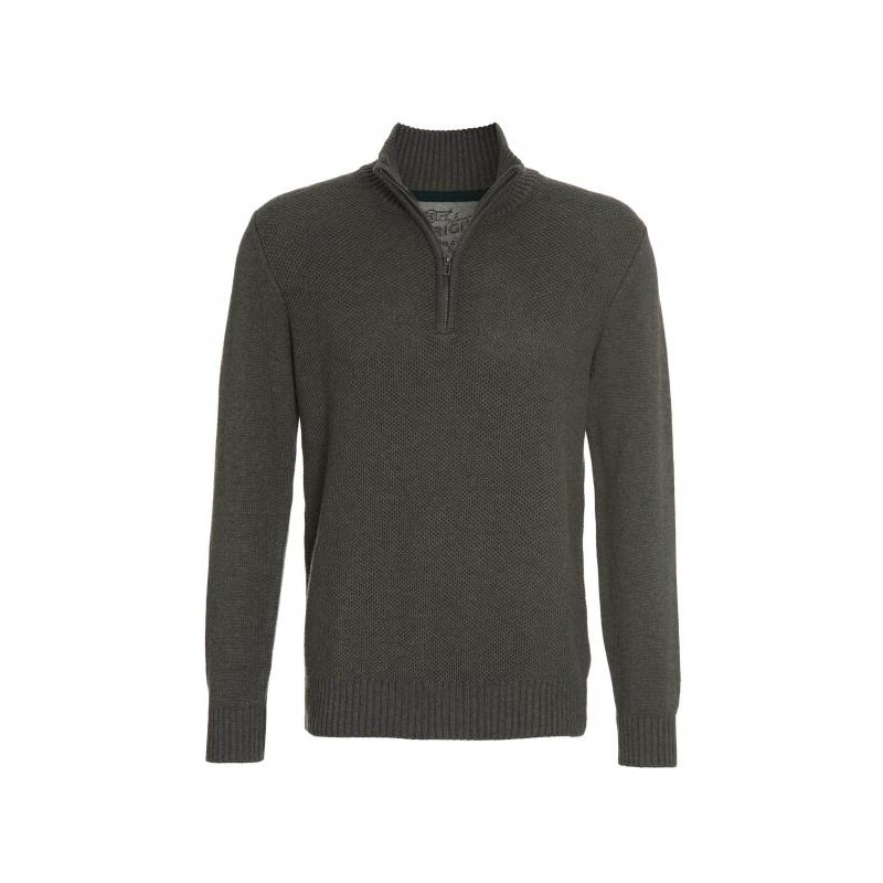 COOL CODE Herren Pullover Sweatshirt grau aus Baumwolle