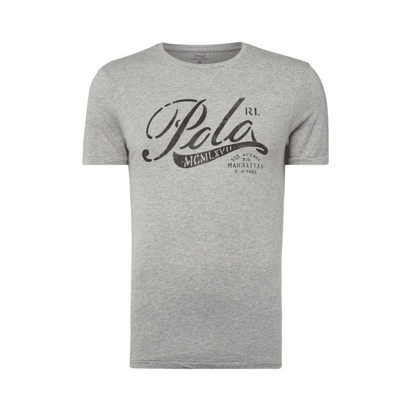 Polo Ralph Lauren Custom Fit T-Shirt im Vintage Look mit Logo-Print