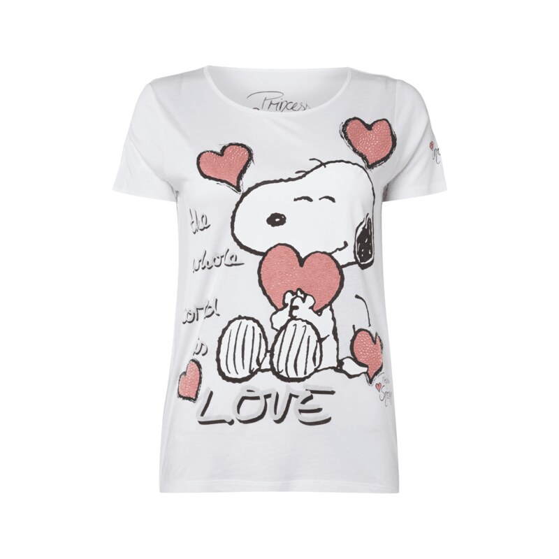 Princess Goes Hollywood T-Shirt mit Snoopy-Print