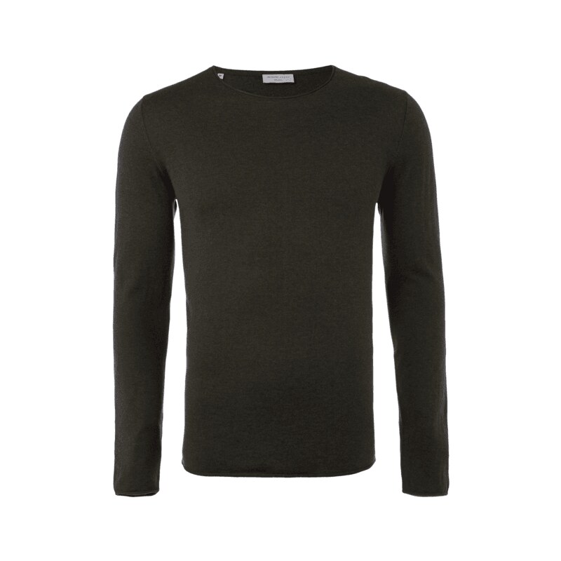 Selected Homme Pullover aus Baumwoll-Seide-Mix