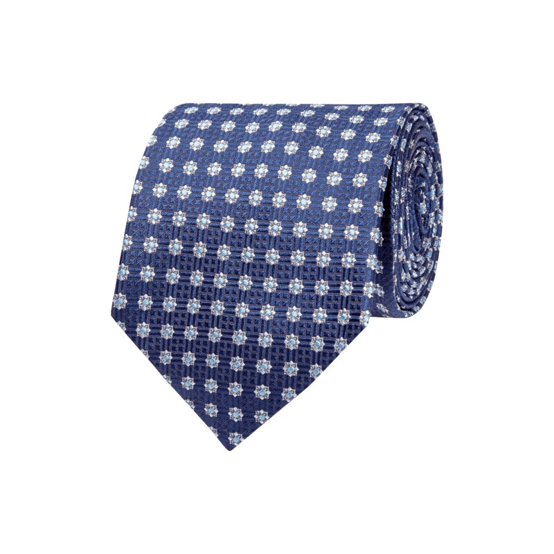 Boss Krawatte mit floralem Muster
