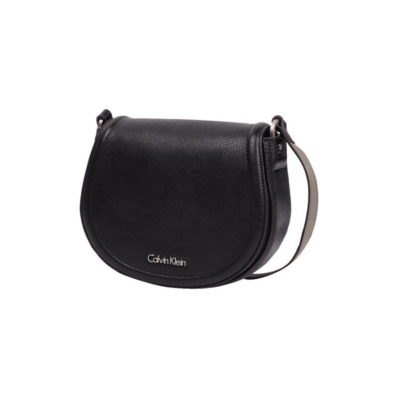 Calvin Klein Saddle Bag mit Überschlag und Schulterriemen