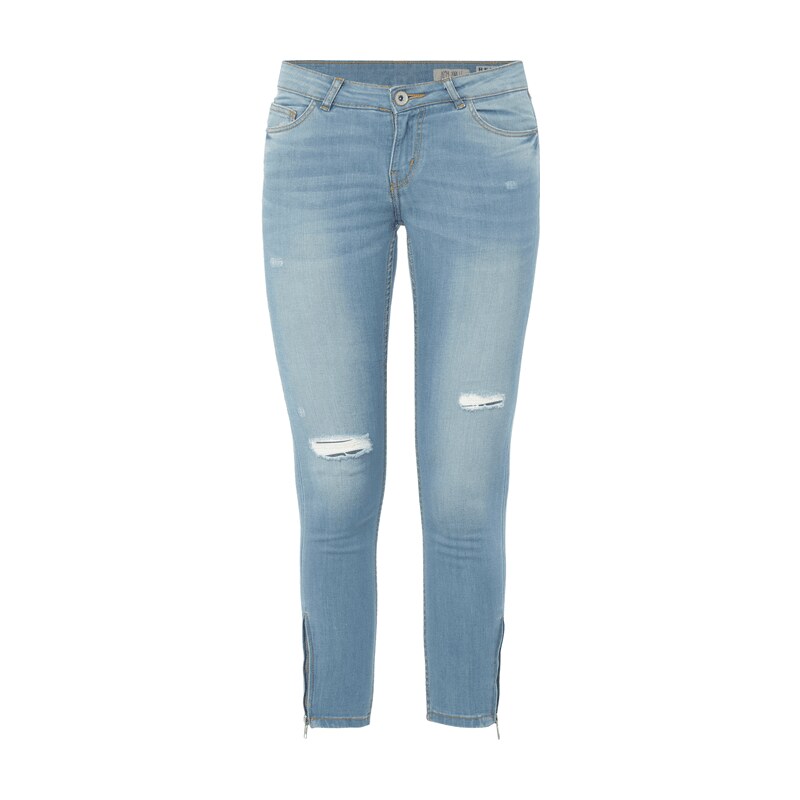 REVIEW Ankle Cut Jeans im Destroyed Look
