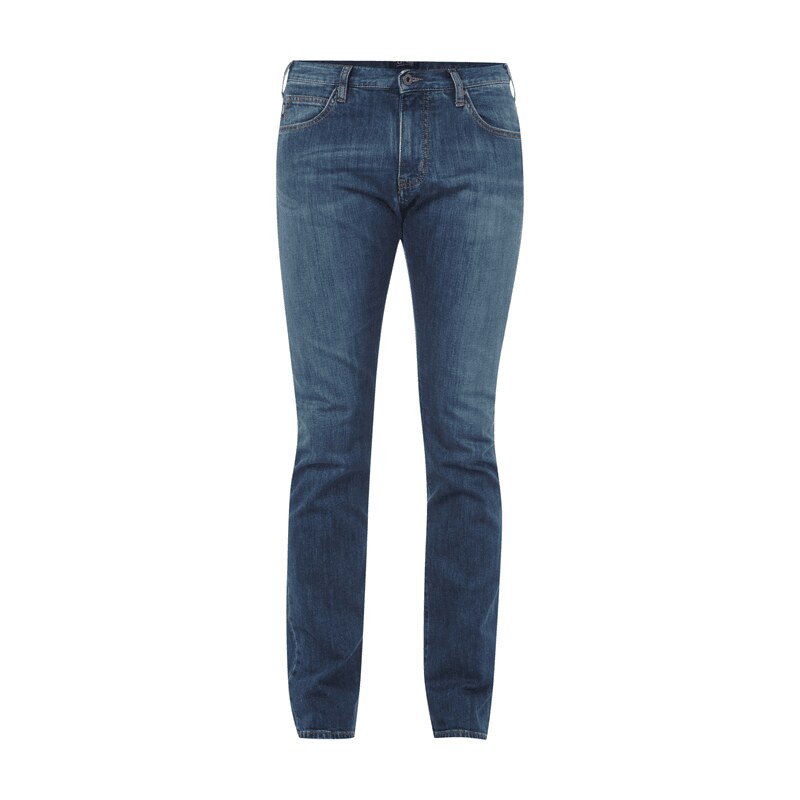 Armani Jeans Slim Fit Stone Washed 5-Pocket-Jeans