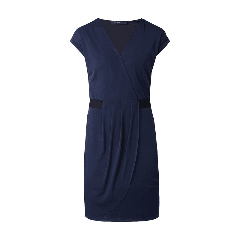 Esprit Collection Kleid mit elastischer Taillenpasse