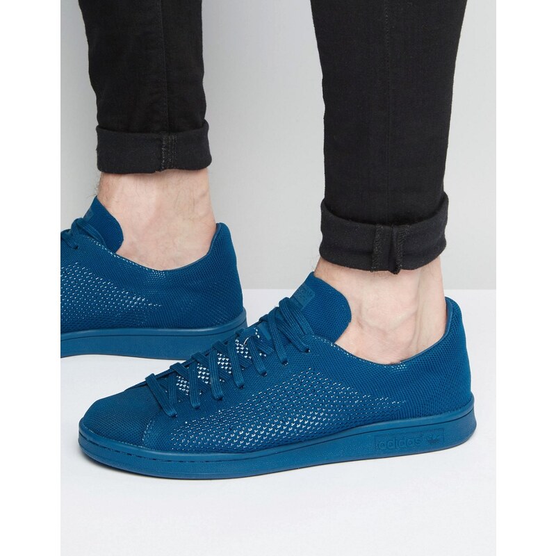 adidas Originals - Stan Smith Primeknit - Sneaker in Blau, S80067 - Blau