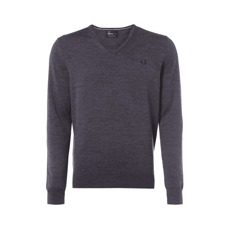 Fred Perry Pullover aus reiner Wolle