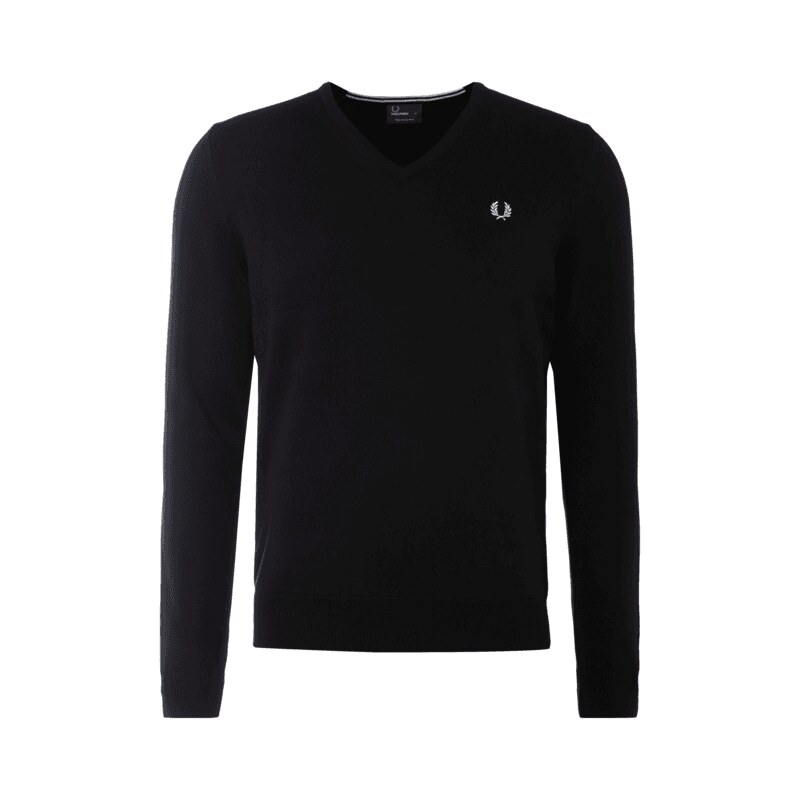 Fred Perry Pullover aus reiner Wolle