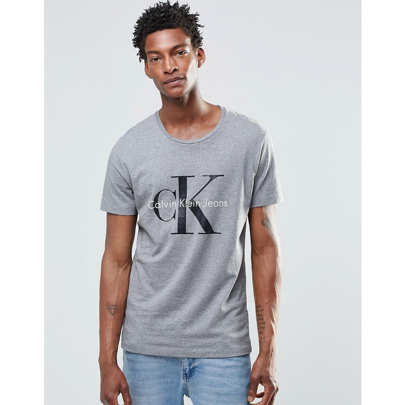 Calvin Klein Jeans - Re-Issue - T-Shirt - Grau