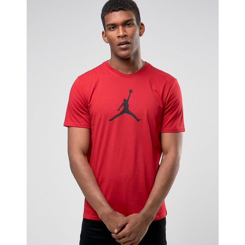 Nike - Jordan Jumpman - T-Shirt in Rot 801051-687 - Rot