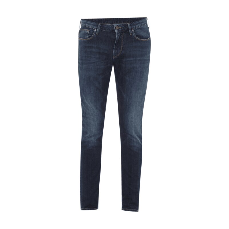 Armani Jeans Stone Washed Slim Fit Jeans
