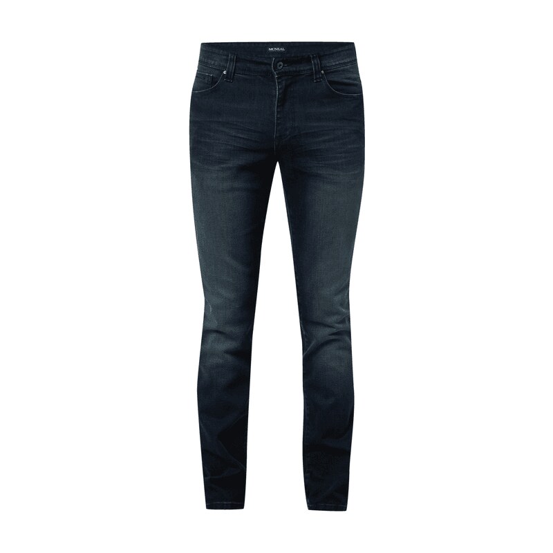 MCNEAL Stone Washed Slim Fit Jeans