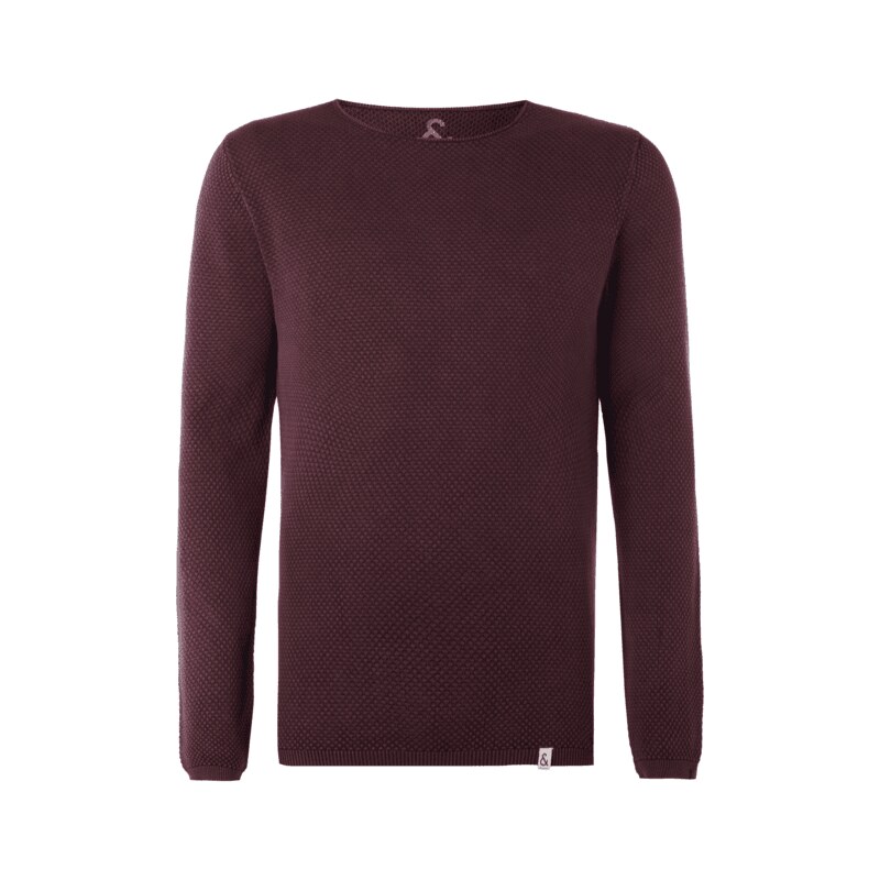Colours & Sons Pullover mit Wabenstrick