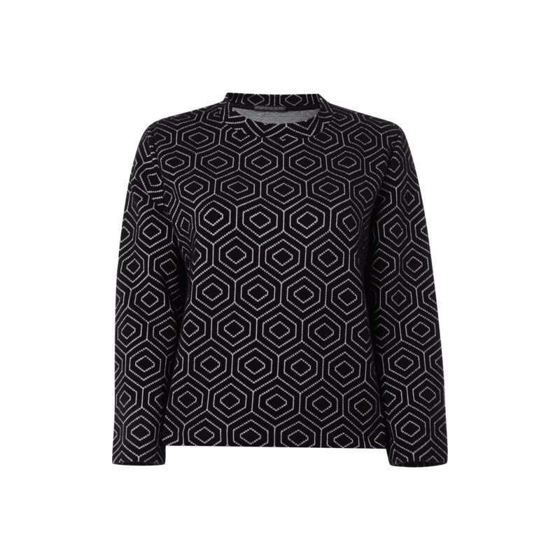 Drykorn Sweatshirt mit grafischem Muster