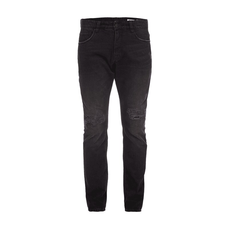 REVIEW Relaxed Skinny Fit Jeans im Destroyed Look
