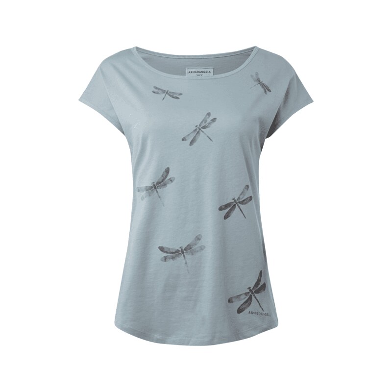 Armedangels T-Shirt mit Libellen-Print