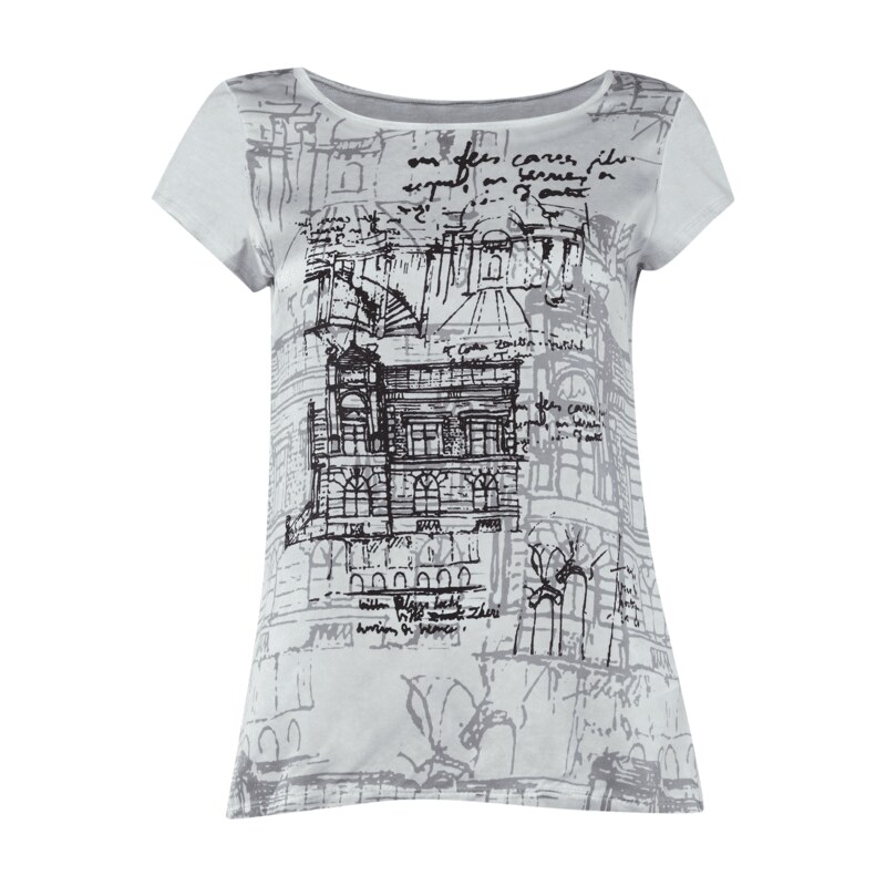 Malvin Shirt mit künstlerischem Muster
