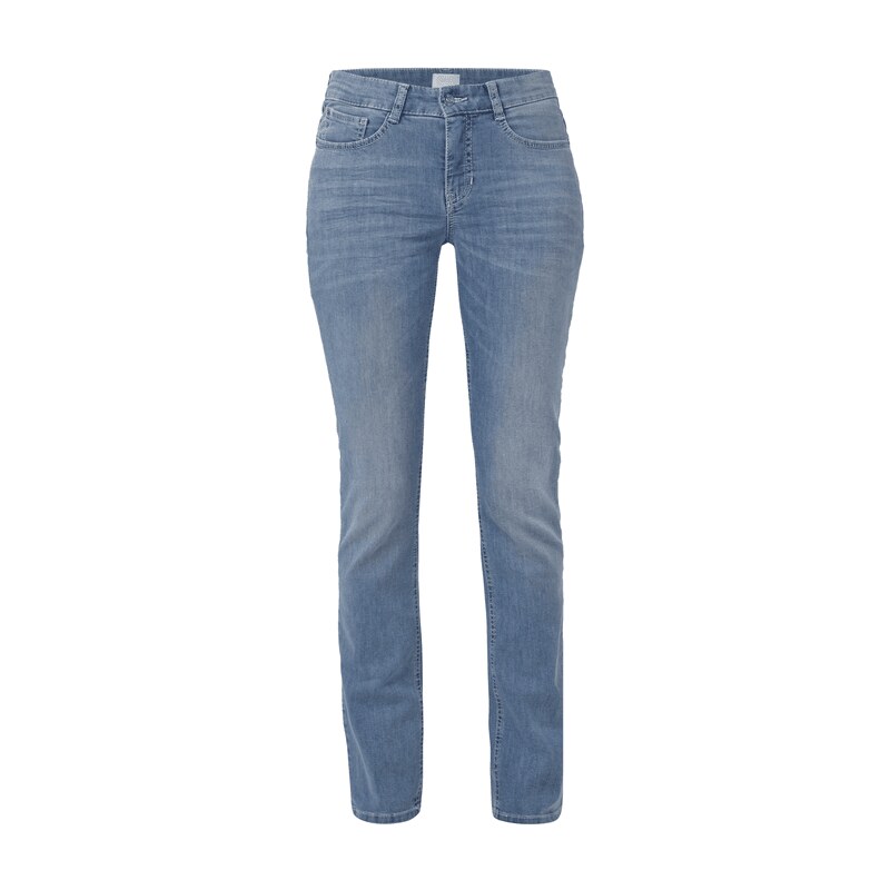MAC Slim Fit 5-Pocket-Jeans im Stone Washed-Look
