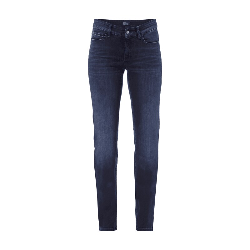 Cambio Straight Fit Jeans mit hoher Leibhöhe