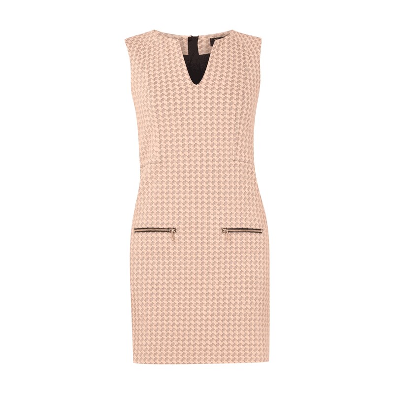 Juicy Couture Jerseykleid mit Houndstooth Jacquard
