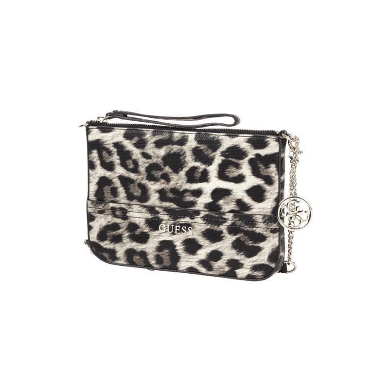 Guess Crossbody Bag mit Leopardenmuster
