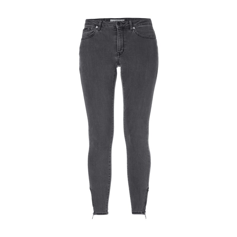 mbyM Skinny Fit Bleached 5-Pocket-Jeans