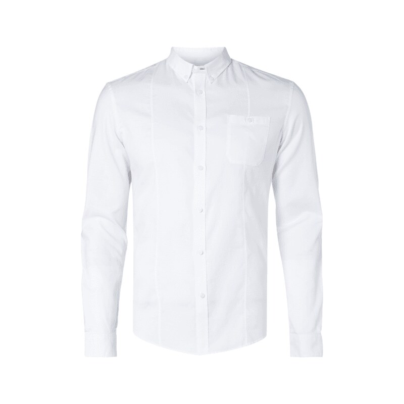 Drykorn Slim Fit Hemd mit Button-Down-Kragen