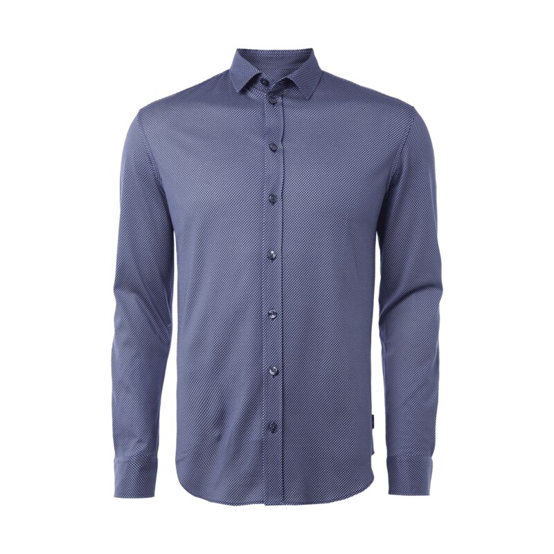 Armani Collezioni Regular Fit Hemd aus Jersey