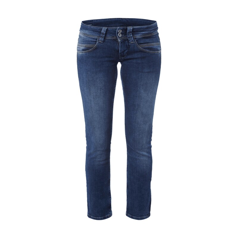 Pepe Jeans Regular Fit Jeans im Stone Washed-Look