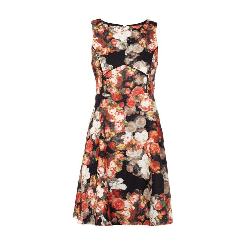SMASHED LEMON Kleid mit floralem Muster