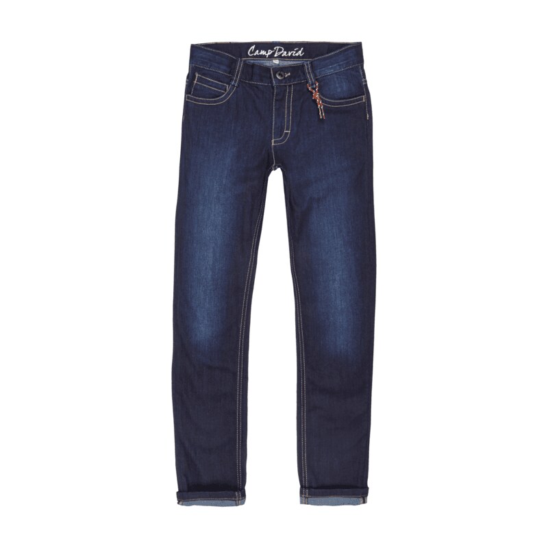 Camp David Stone Washed Slim Fit Jeans