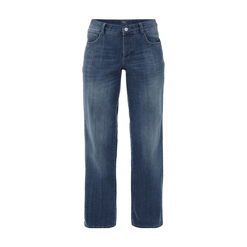 MAC Stone Washed Straight Fit Jeans