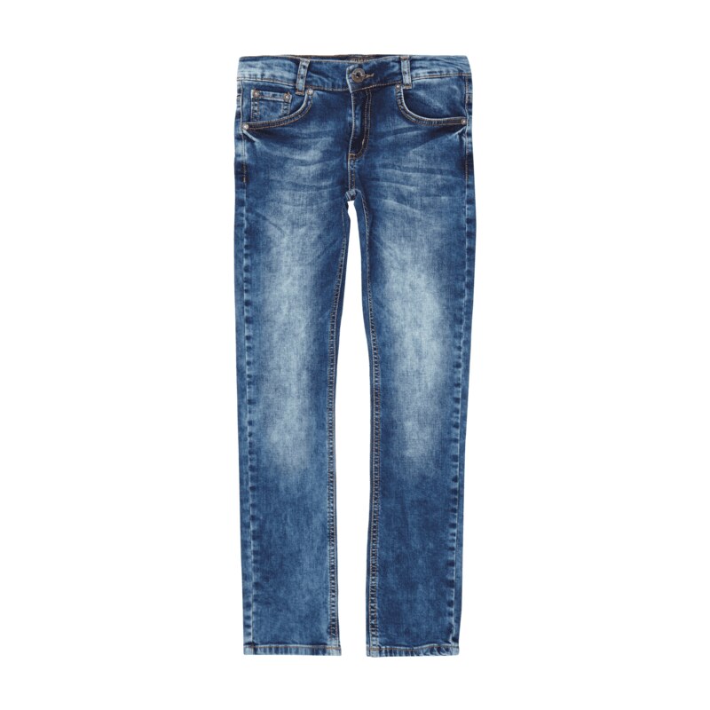 Blue Effect Double Stone Washed Skinny Fit Jeans