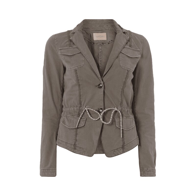 Marc Cain Sports Blazer im Washed Out Look mit Tunnelzug
