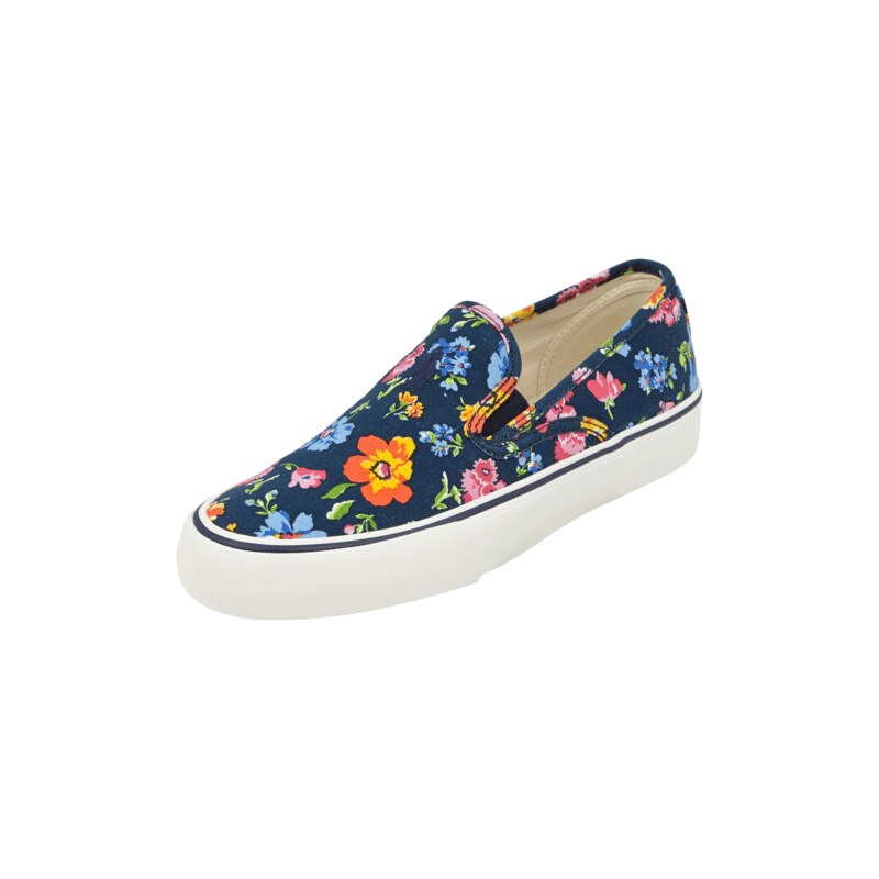 Polo Ralph Lauren Slip-On Sneaker mit floralem Print