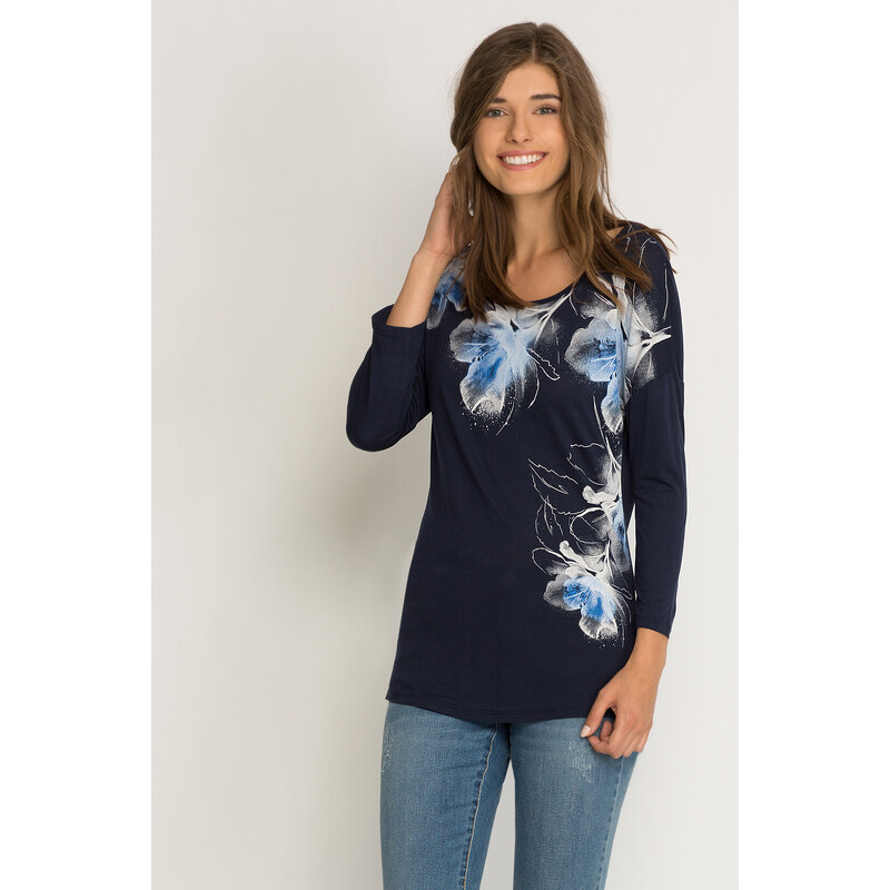 Orsay T-Shirt mit Blumen-Muster