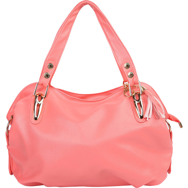 Lesara Handtasche mit verzierter Tassel - Pink
