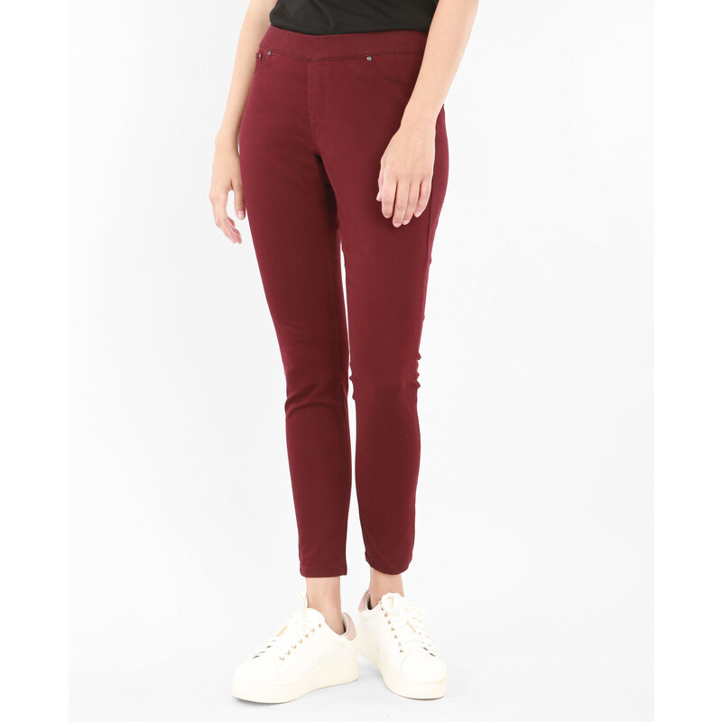 7/8-Skinny-Jeans Rot, Größe 34 -Pimkie- Mode für Damen