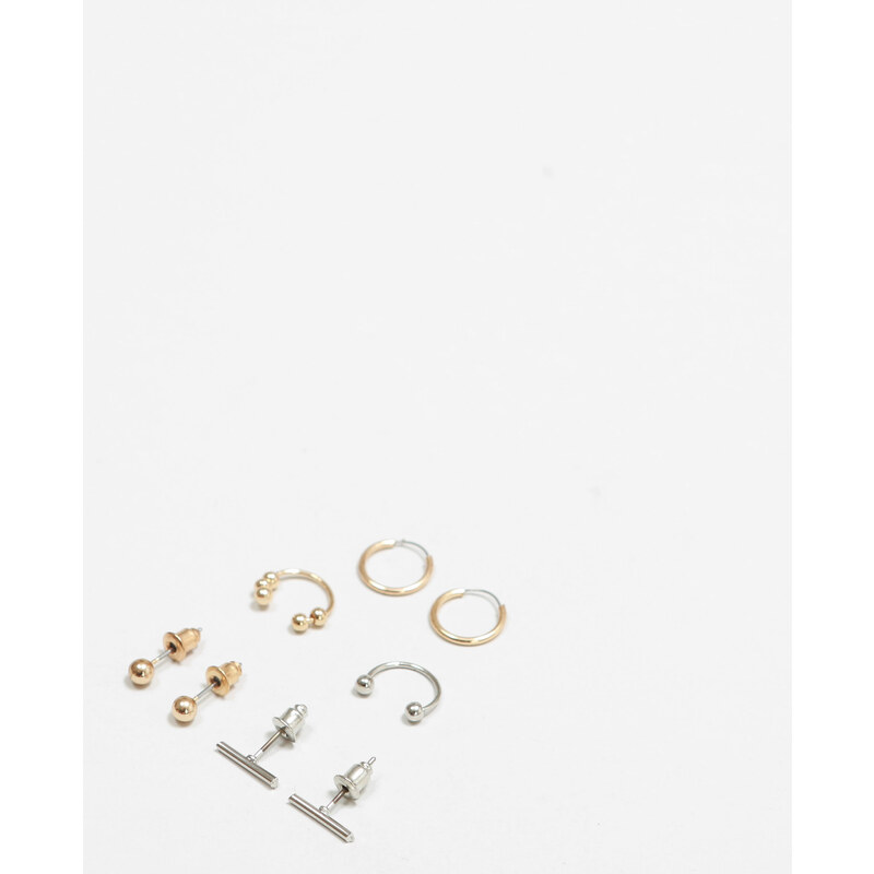Set aus Nasen- und Ohrenpiercings Gold, Größe 00 -Pimkie- Mode für Damen