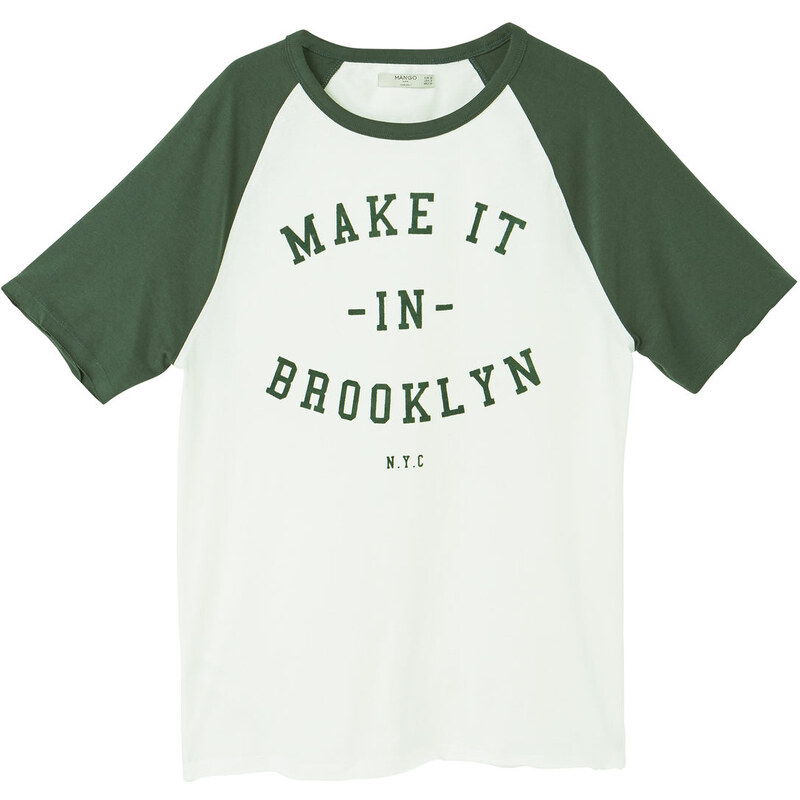 MANGO MAN Bedrucktes T-Shirt Brooklyn