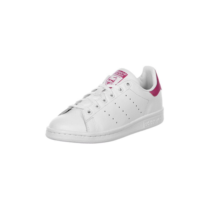 adidas Stan Smith J W Schuhe white/white/pink
