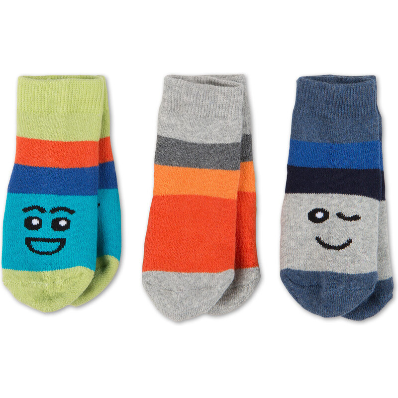 C&A Baby 3 Paar Baby-Socken in Grün