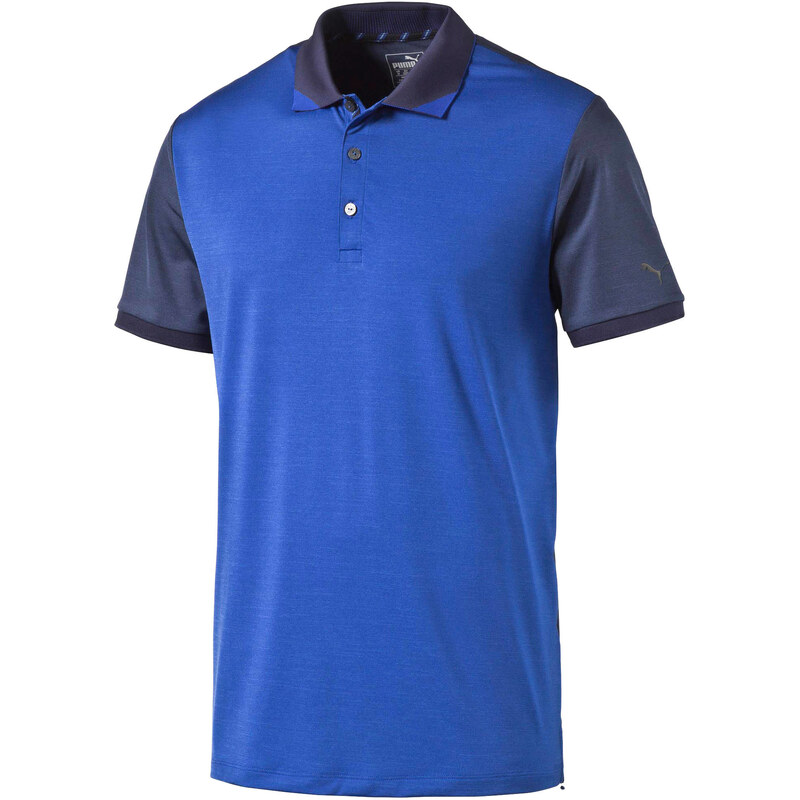 Puma: Herren Golfshirt / Polo-Shirt Tailored Rib Polo, marine, verfügbar in Größe S