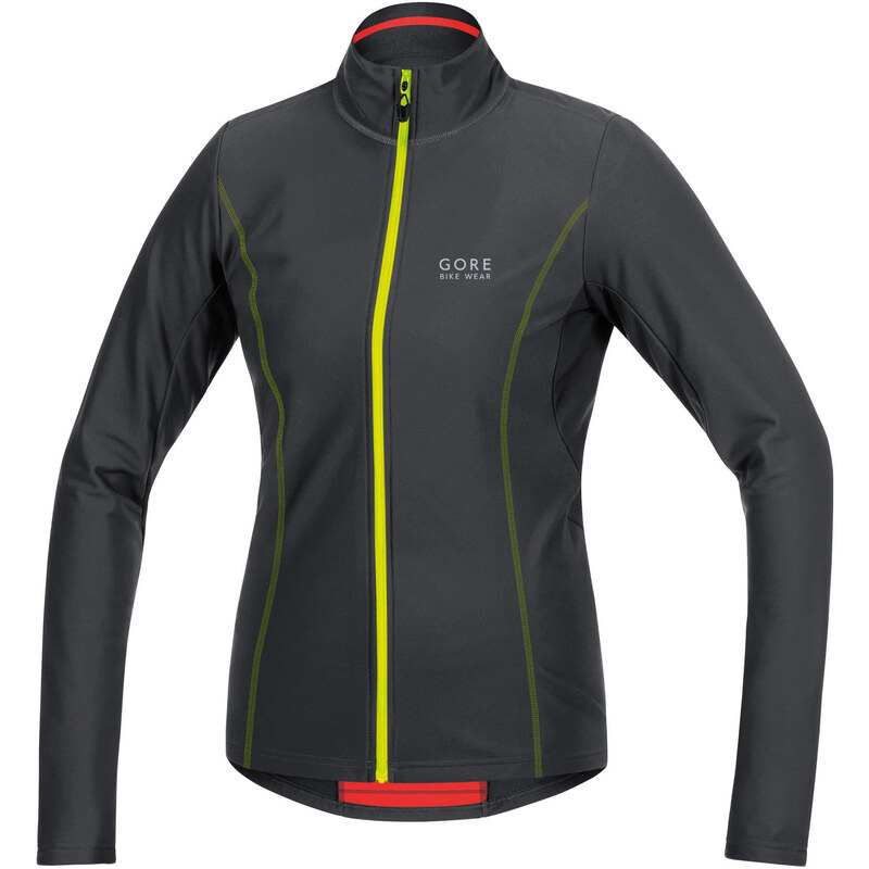 Gore Bike Wear: Damen Trikot Element Thermo Lady Trikot, schwarz/gelb, verfügbar in Größe 40,38,34