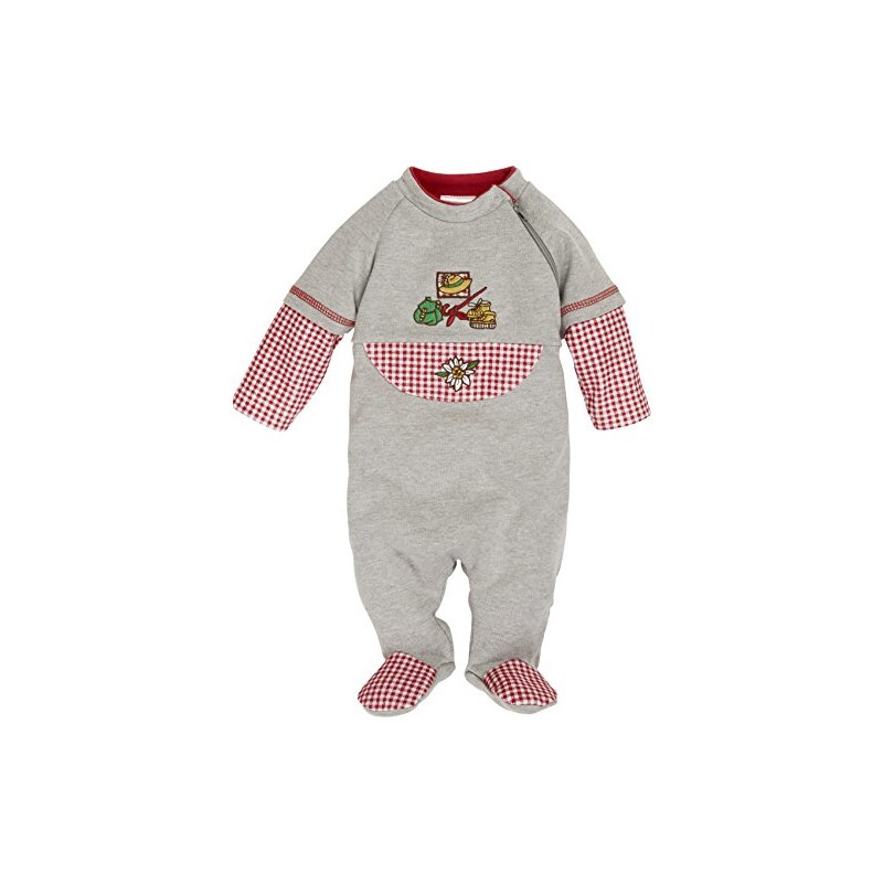 Schnizler Unisex Baby Schlafstrampler Schlafanzug Landhaus, Oeko Tex Standard 100